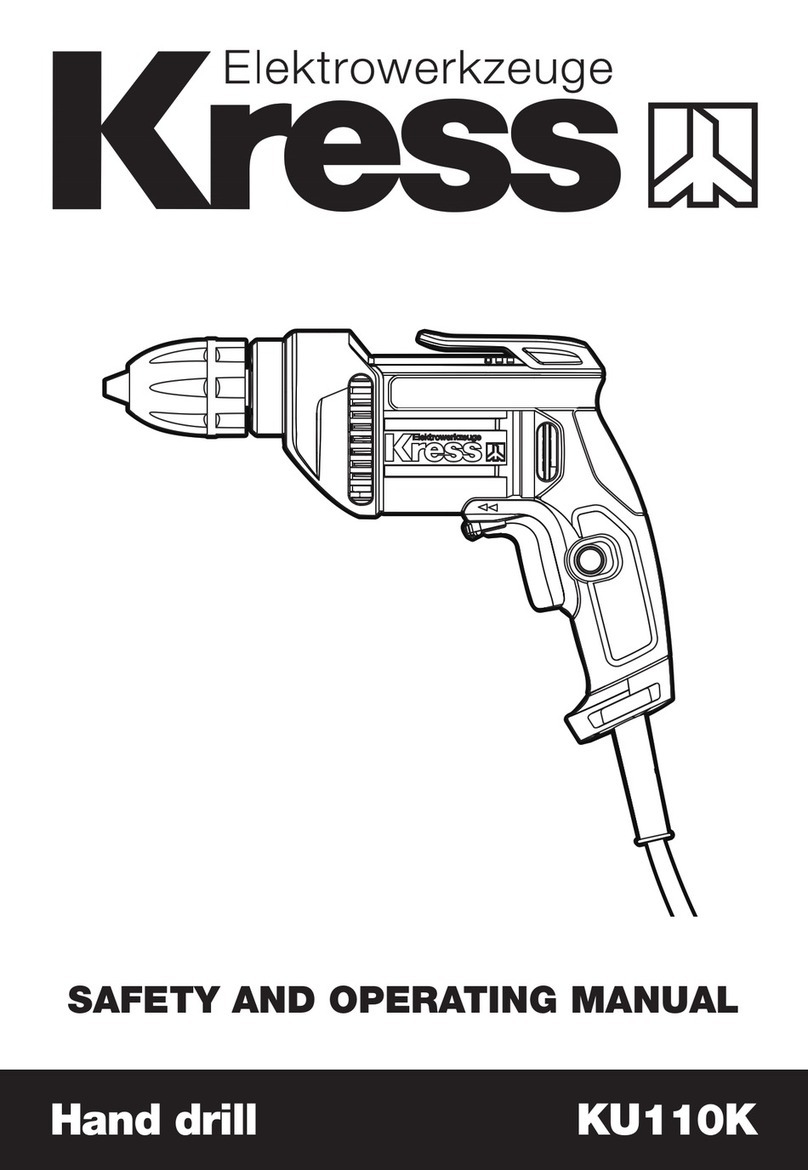 KRESS KU110K Safety and operating manual KRESS KU110K Safety and operating manual