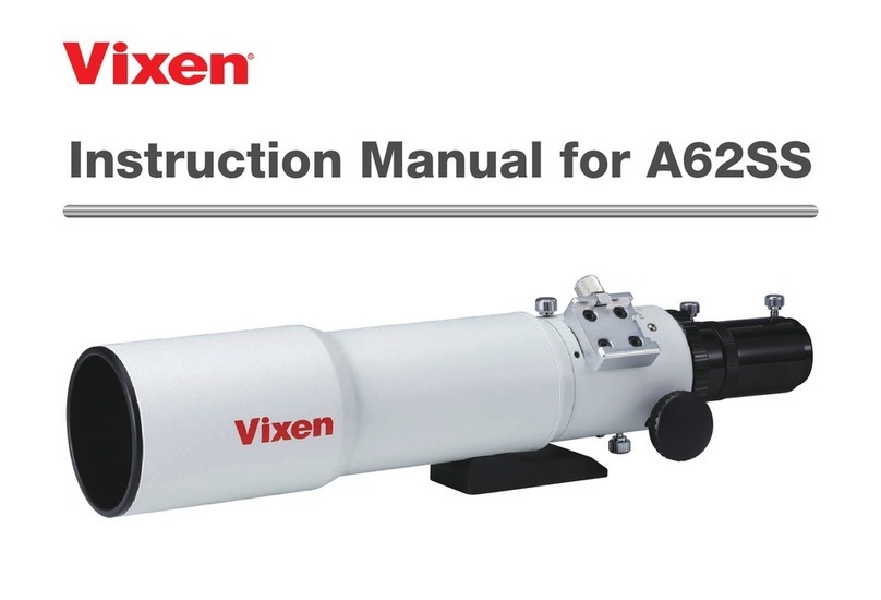 Vixen A62SS instruction manual