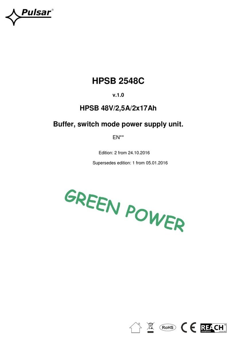 Pulsar HPSB 2548C User manual