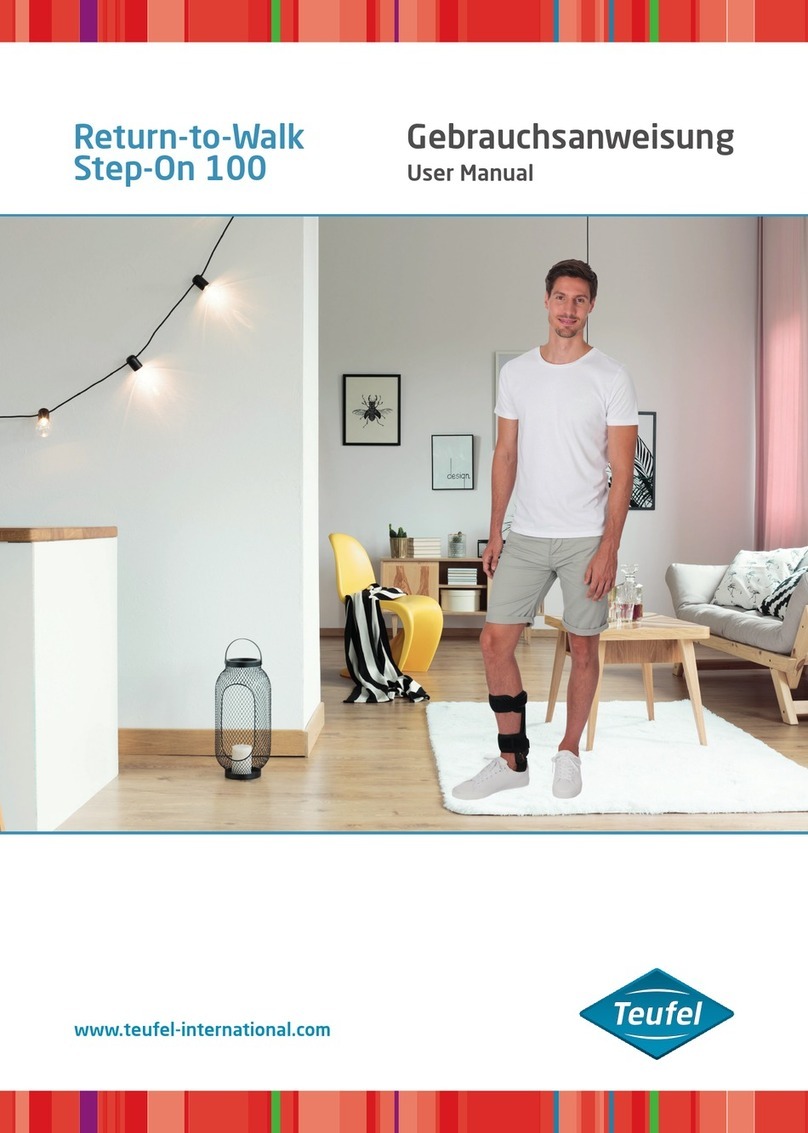 Teufel Return-to-Walk Step-On 100 User manual Teufel Return-to-Walk Step-On 100 User manual