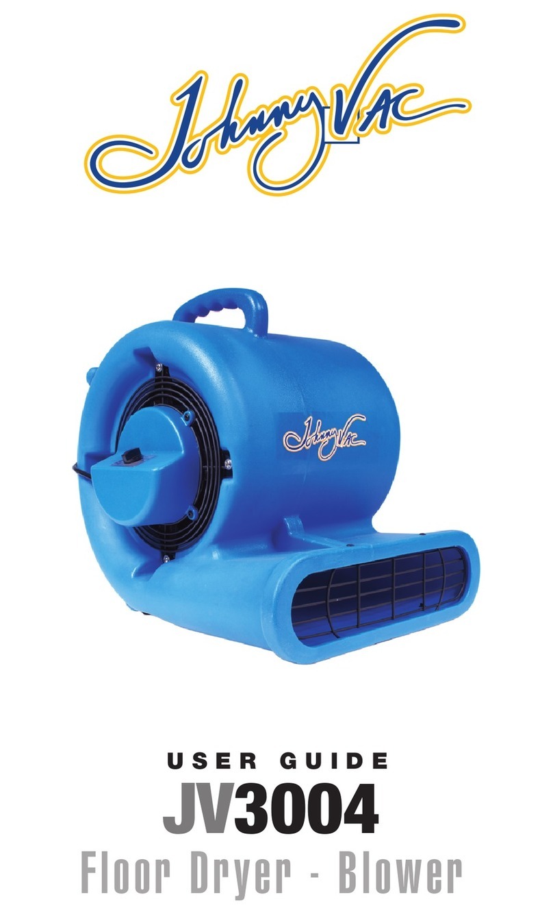Johnny Vac JV3004 user guide