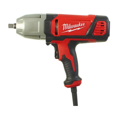 Milwaukee HEAVY DUTY IPWE 400 R User manual