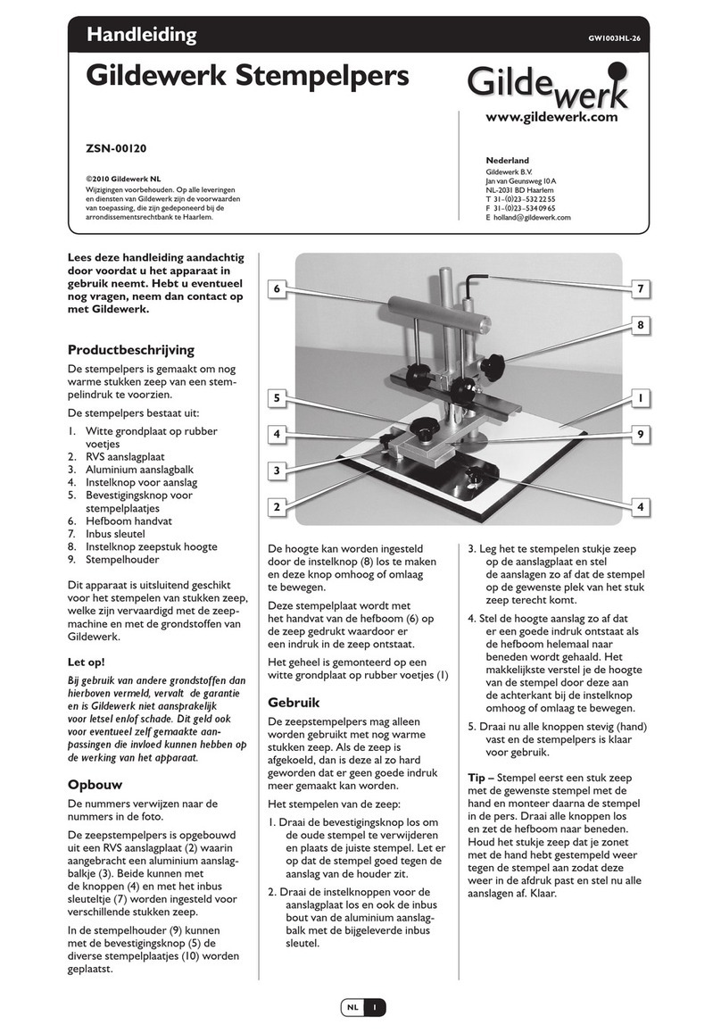 Gildewerk ZSN-00120 quick start guide