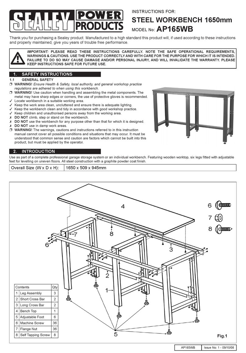 Sealey AP165WB User manual