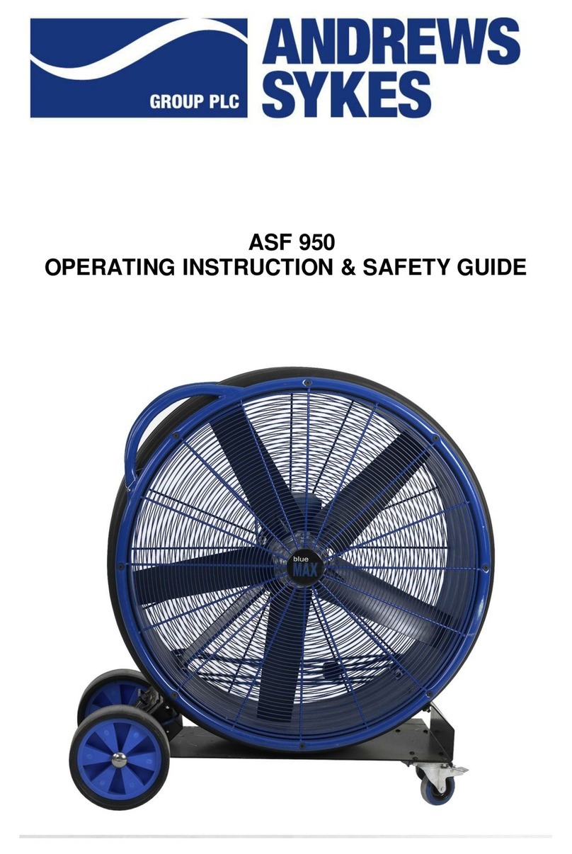 andrews ASF 950 Operating instruction andrews ASF 950 Operating instruction