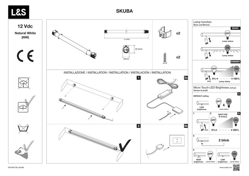 L&S SKUBA User manual