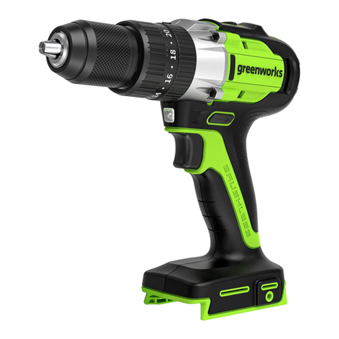 GreenWorks DD24L01 Operator's manual