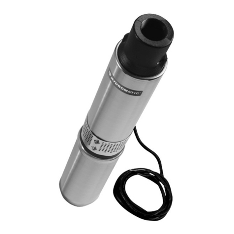Hydromatic Pentair Water HE Series quick start guide