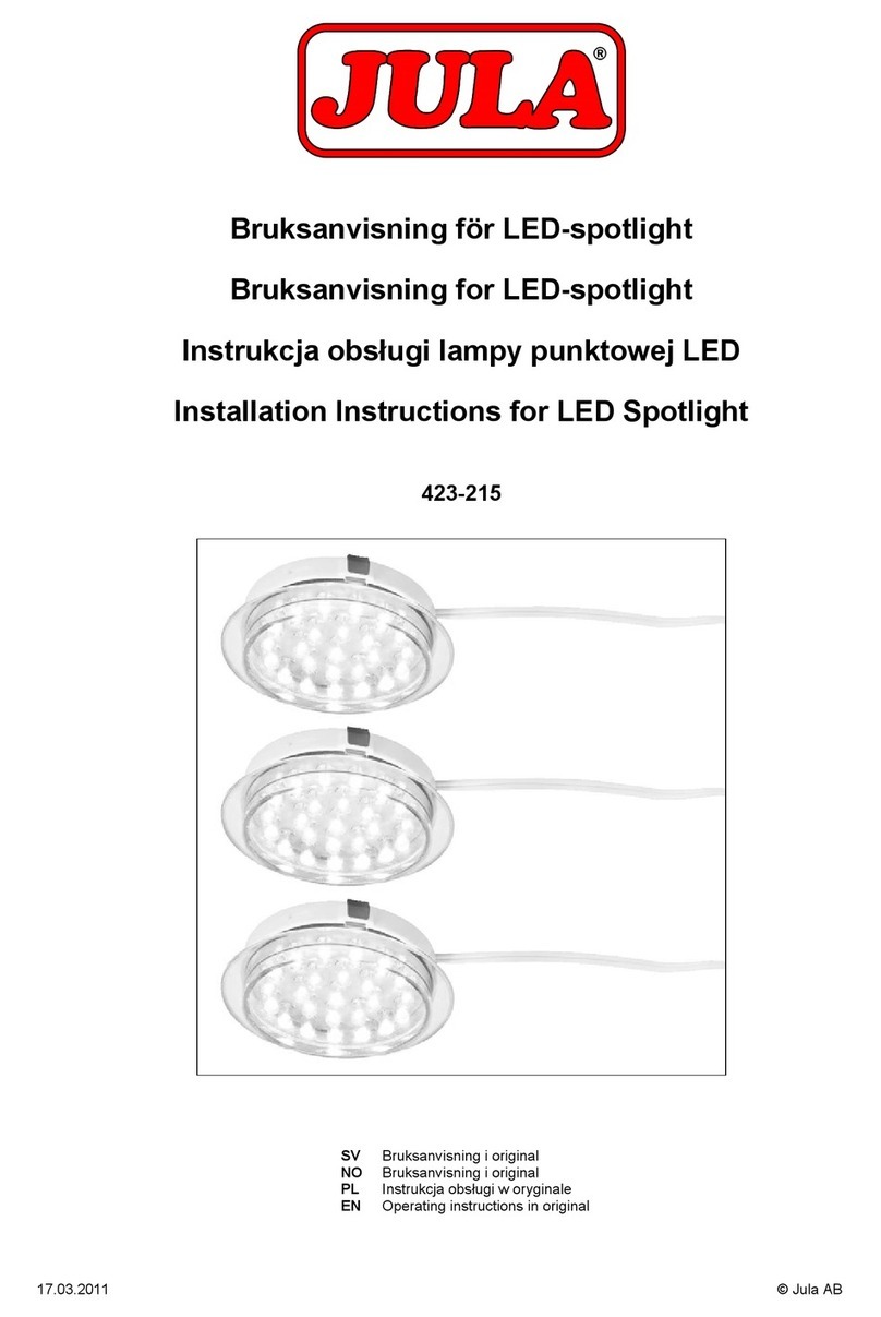 Jula 423-215 installation instructions