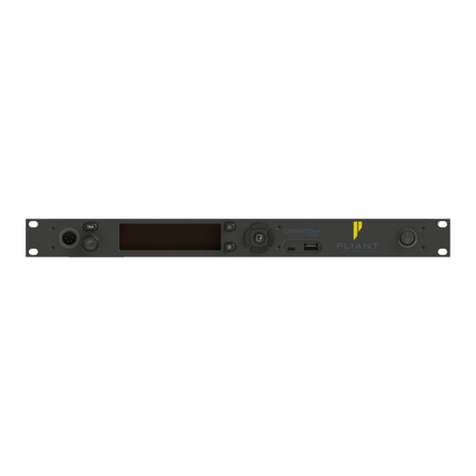 Pliant CREWCOM CB2-900 User manual
