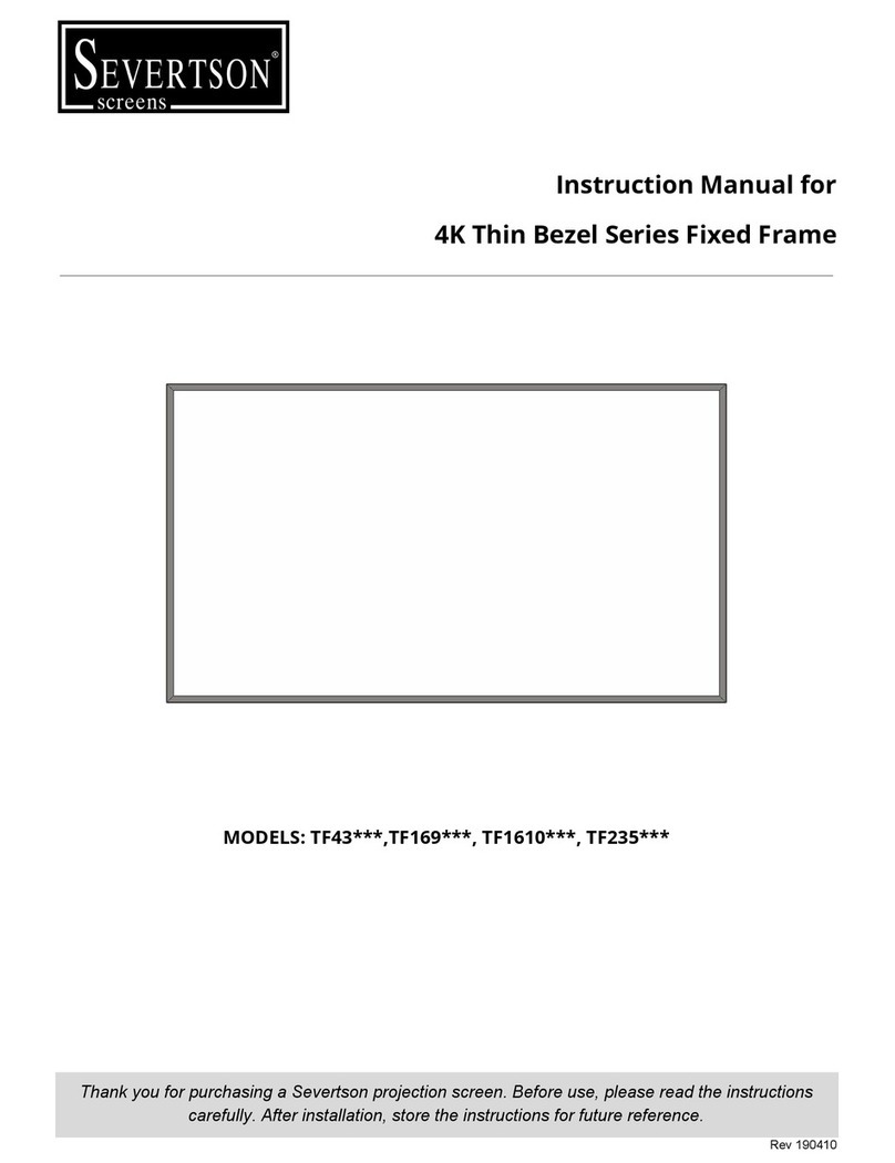 Severtson TF43 Series instruction manual