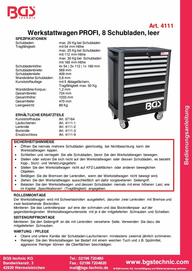 BGS technic PROFI User manual