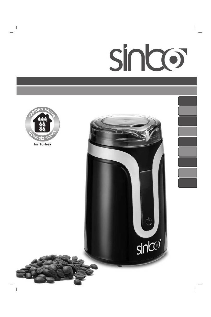 Sinbo SCM 2927 User manual