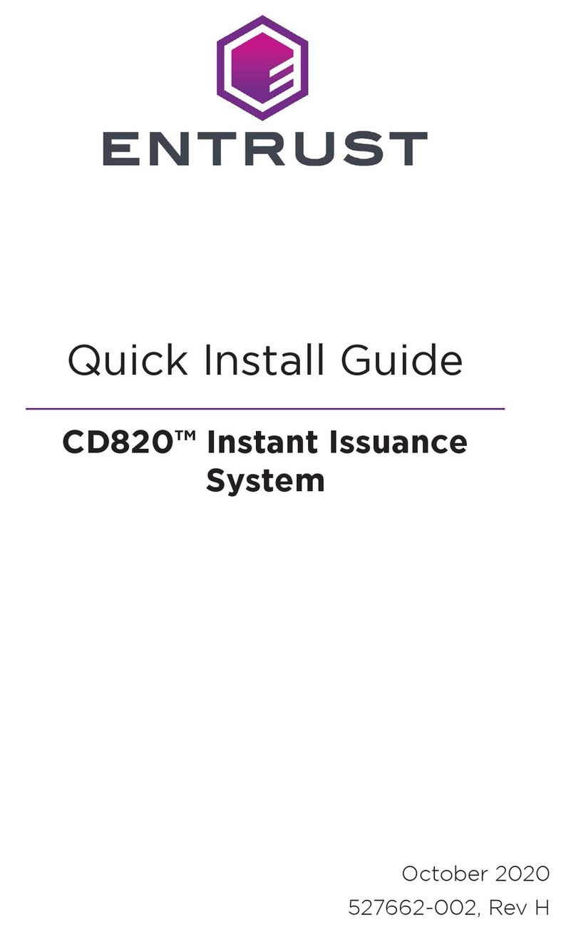 Entrust CD820 User manual