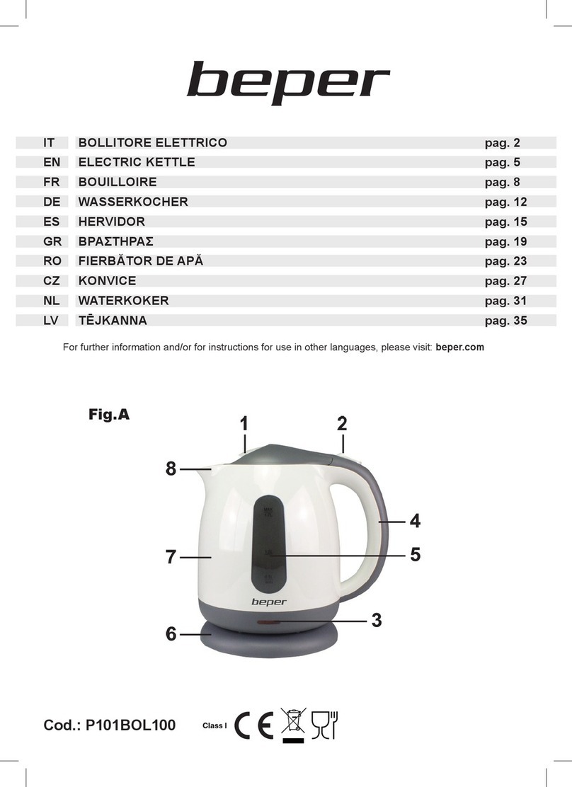 Beper P101BOL100 User manual
