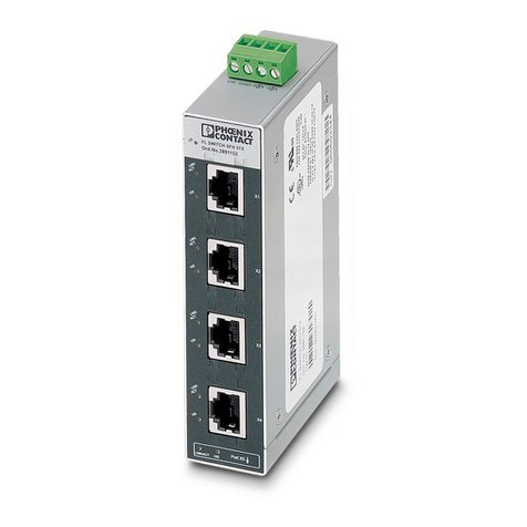 Phoenix Contact FL SWITCH SMCS 8TX Quick start guide
