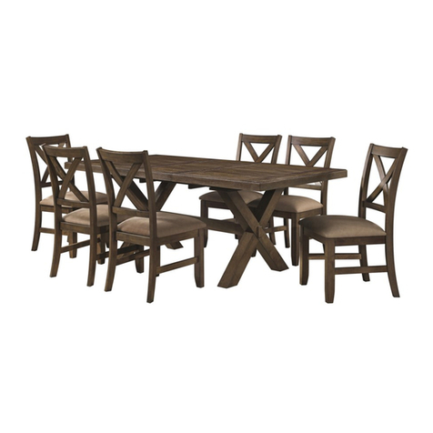 Whalen Bayside Furnishings Braeden CSC7PD-7 Assembly instructions