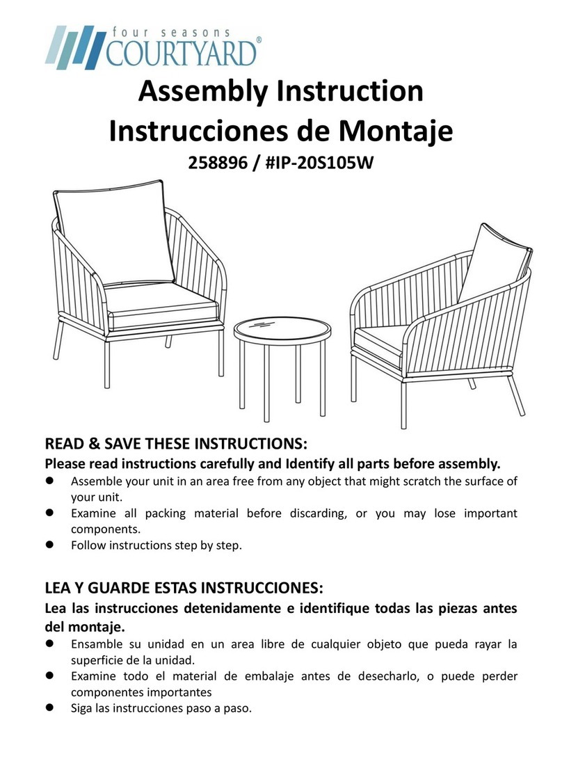 Four Seasons Courtyard IP-20S105W User manual
