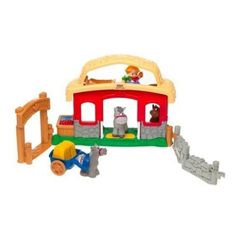 Fisher-Price B8797 instruction sheet