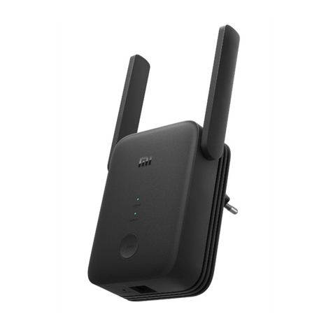 Xiaomi Mi WiFi Range Extender AC1200 User manual