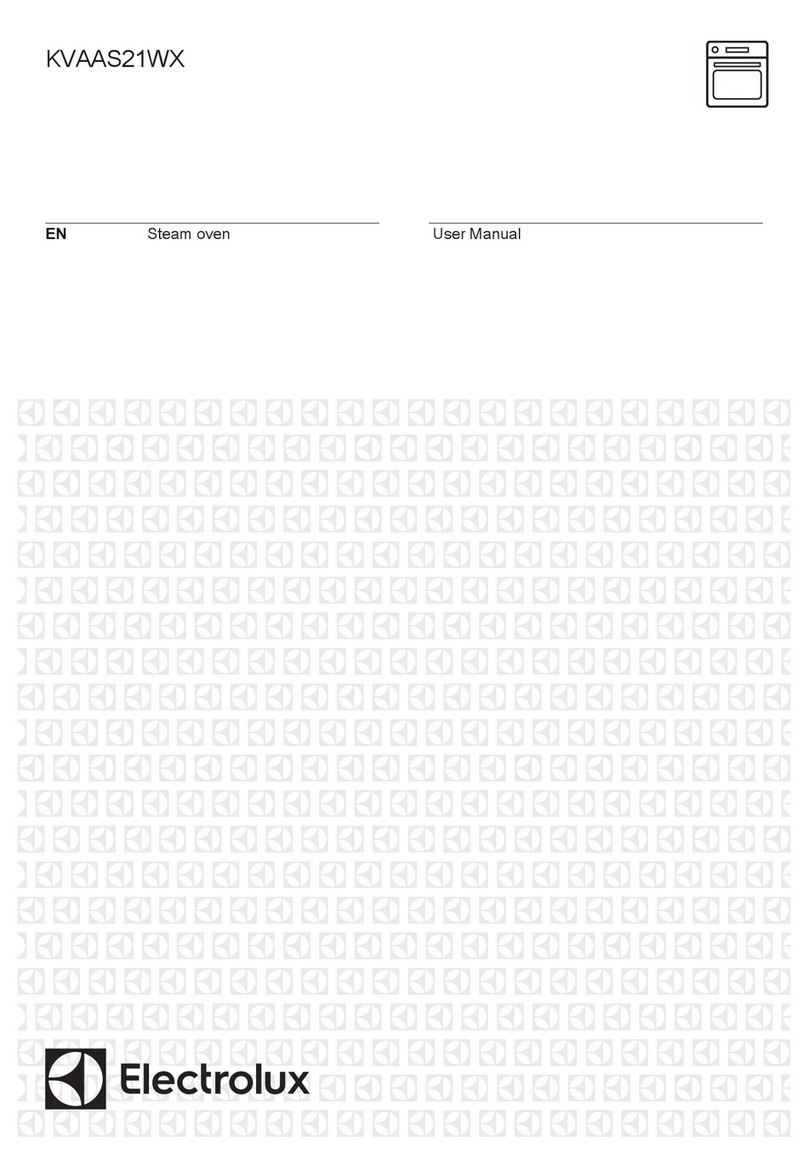 Electrolux KVAAS21WX User manual