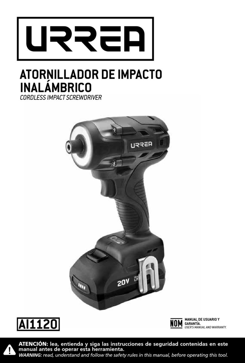 Urrea AI1120 User manual and warranty