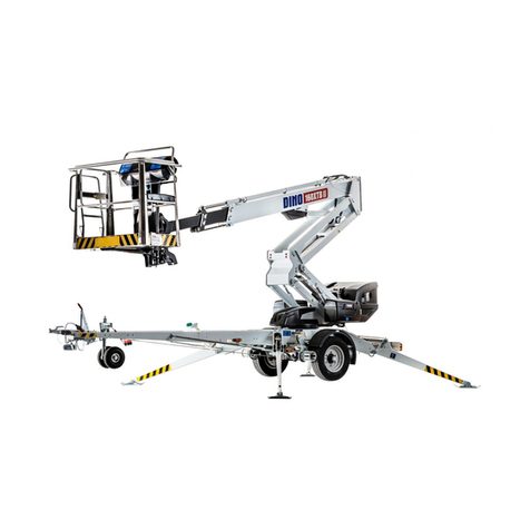 Dino lift DINO XT II 160 operating instructions
