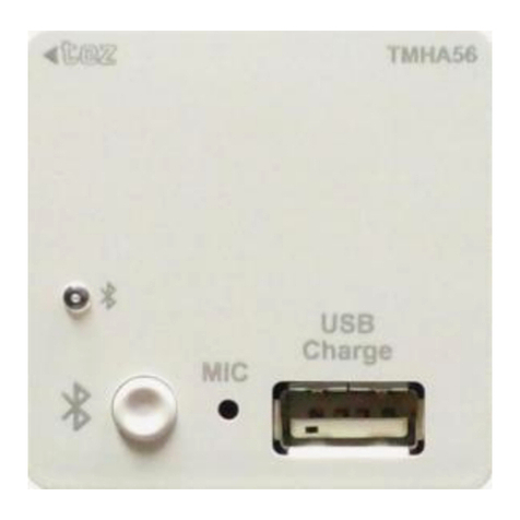 tez audio TMHA56 User and Install Manual