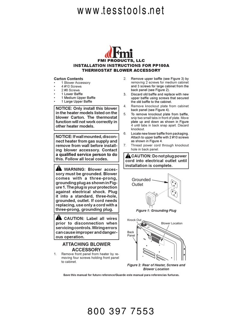 FMI PP100A installation instructions