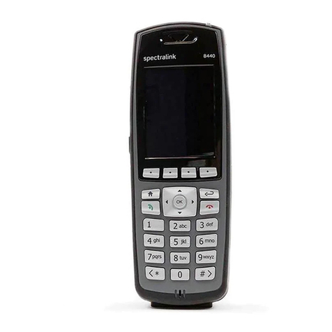 SpectraLink RingCentral Office 84 Series User manual