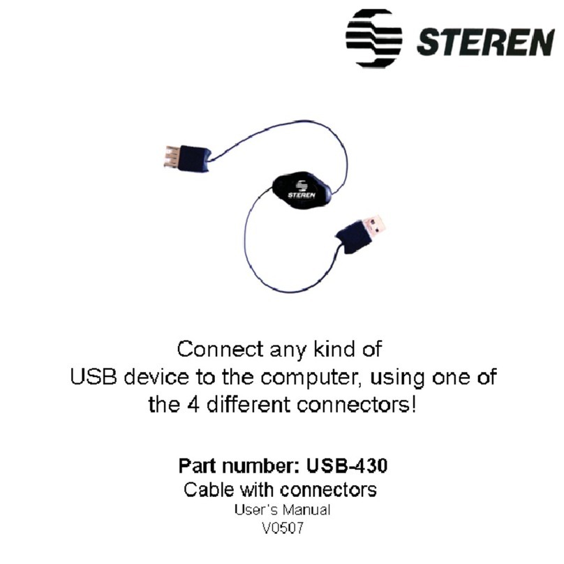 Steren USB-430 user manual