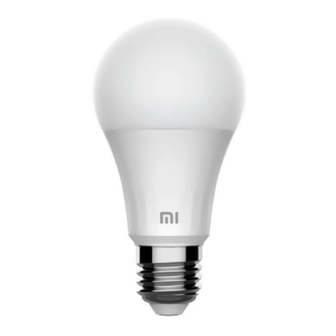 Xiaomi Mi Smart LED Bulb user manual