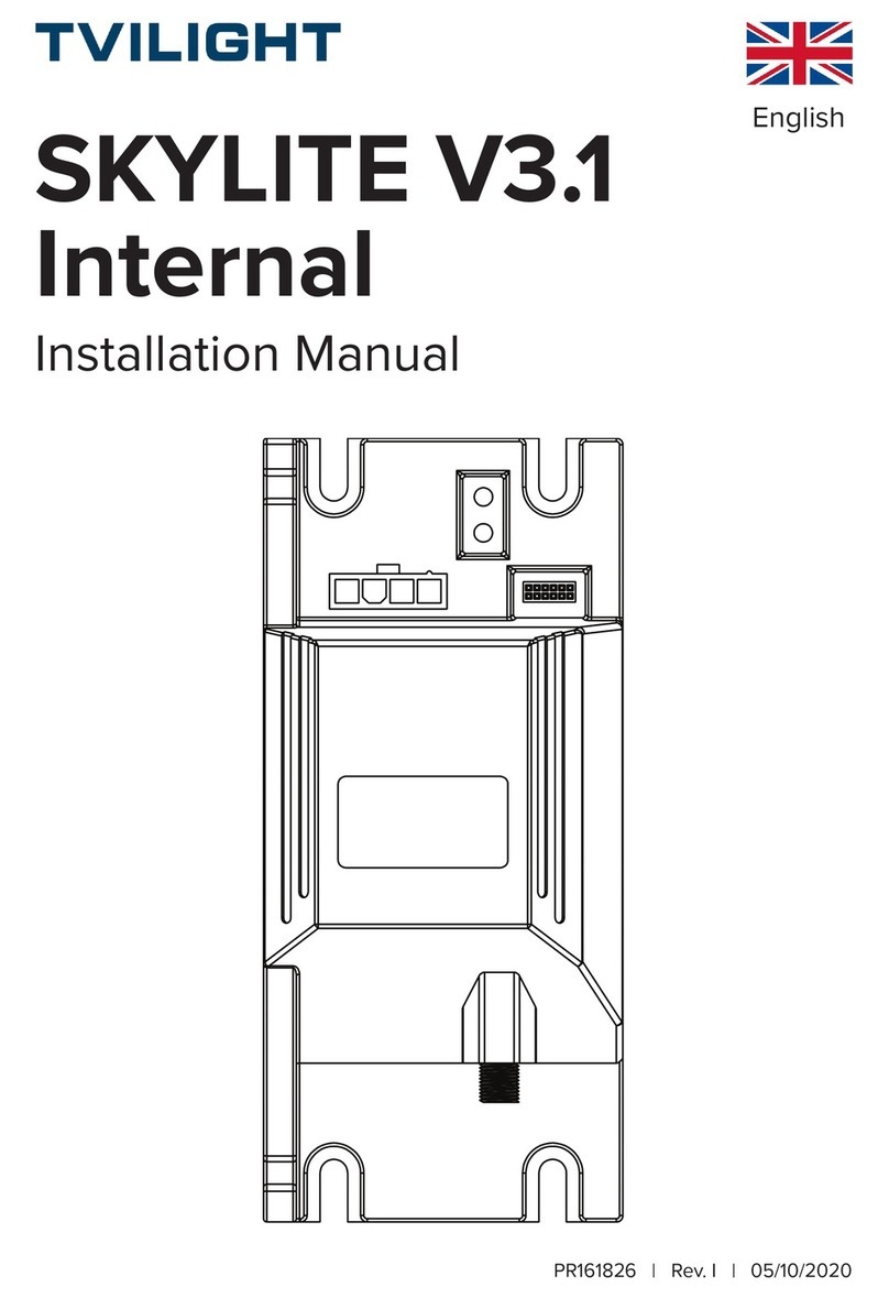 TVILIGHT SKYLITE V3.1 Internal installation manual