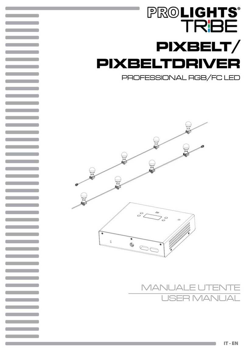 Prolights Tribe PIXBELT user manual