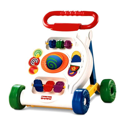 Fisher-Price K9875 instruction sheet