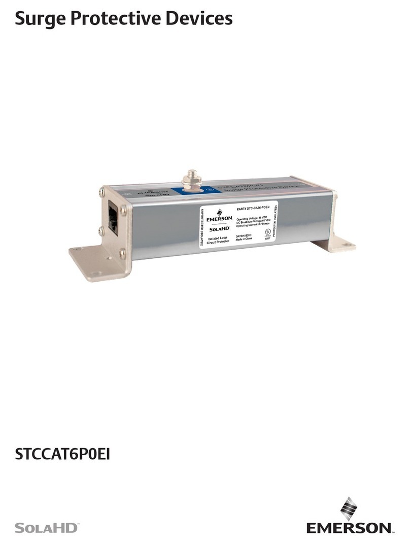 Emerson SOLAHD STCCAT6P0EI quick start guide