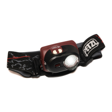 Petzl TIKKA XP E86P User manual