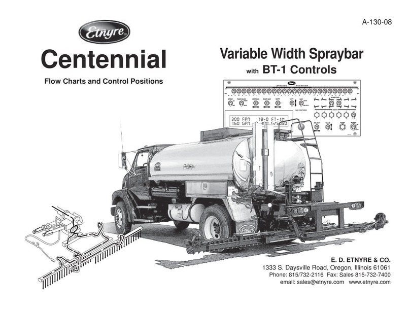 Etnyre Centennial manual Etnyre Centennial manual