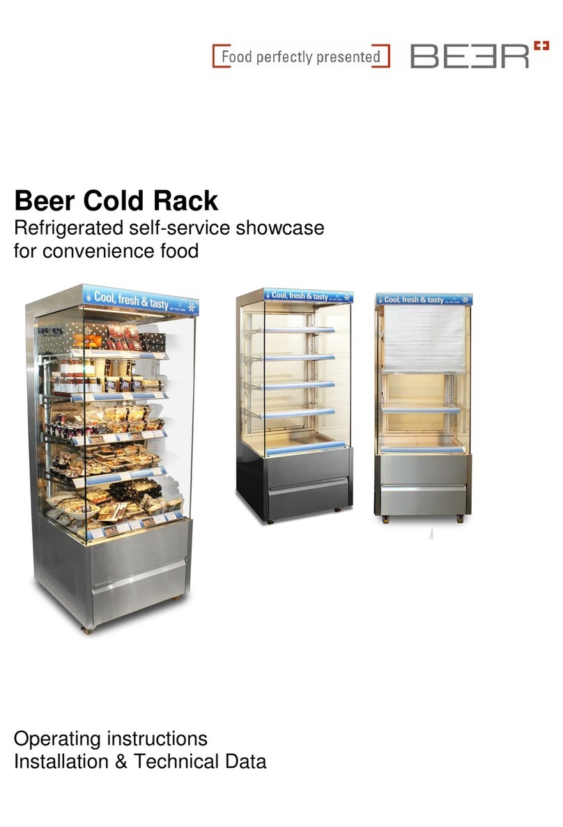 BEER Beer Cold Rack operating instructions