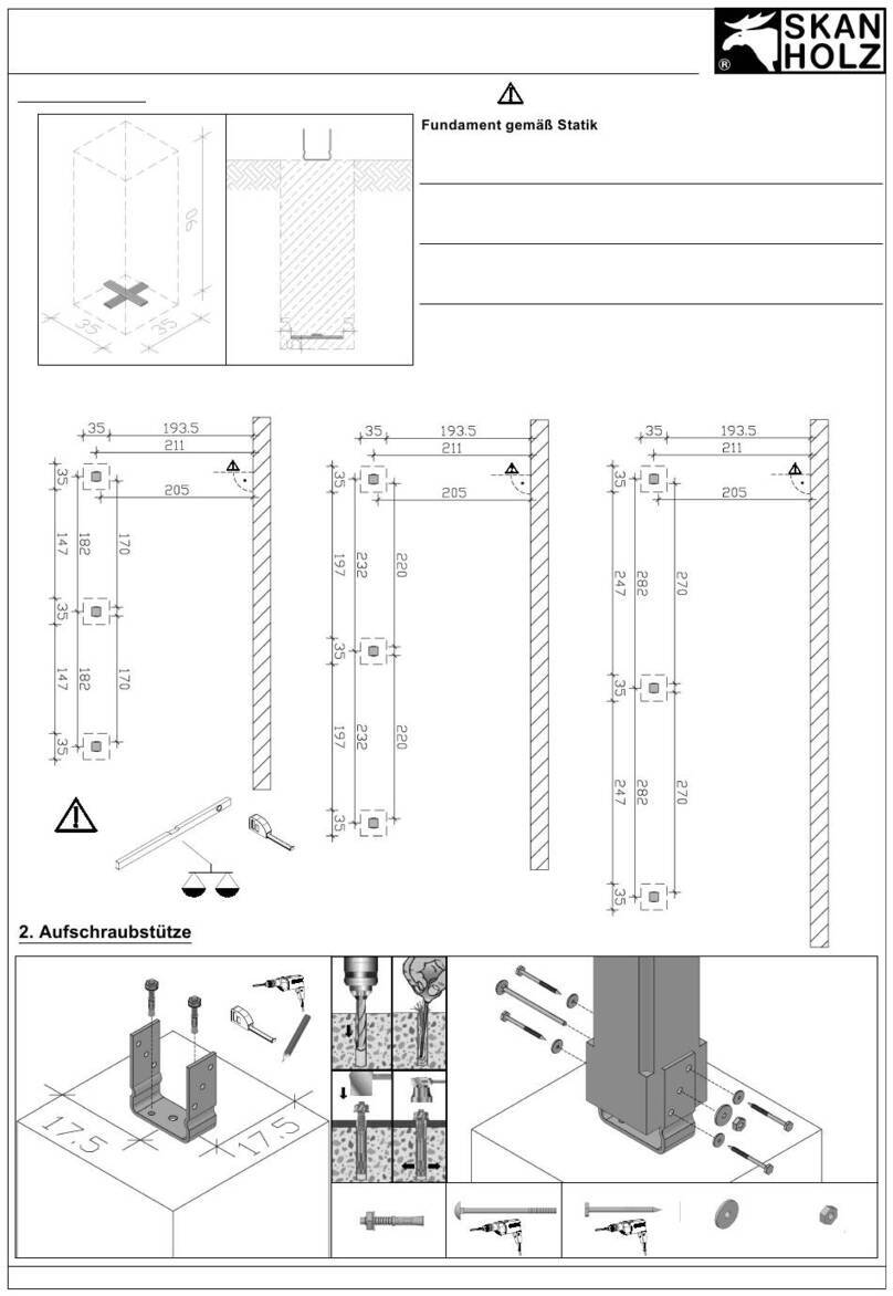 Skanholz 200016 Assembly instructions