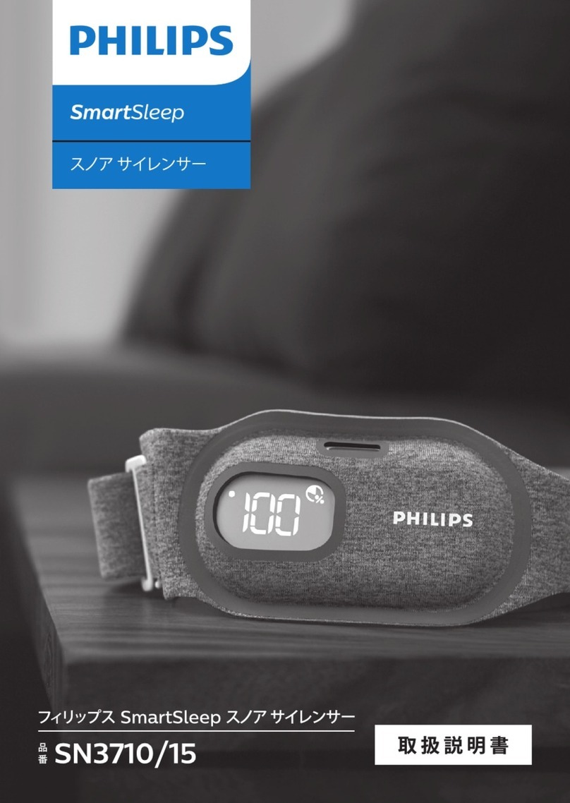 Philips SmartSleep SP3710/15 User manual