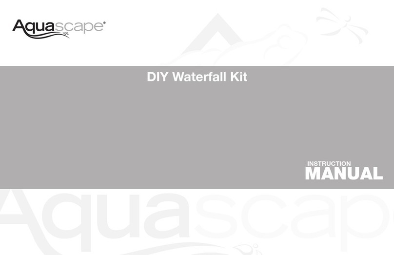 AquaScape DIY Waterfall Kit instruction manual