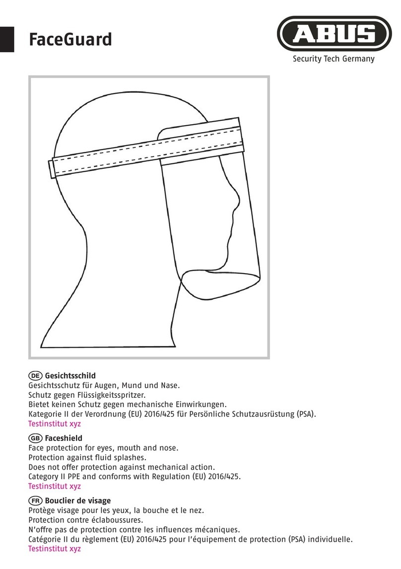 Abus Faceguard manual