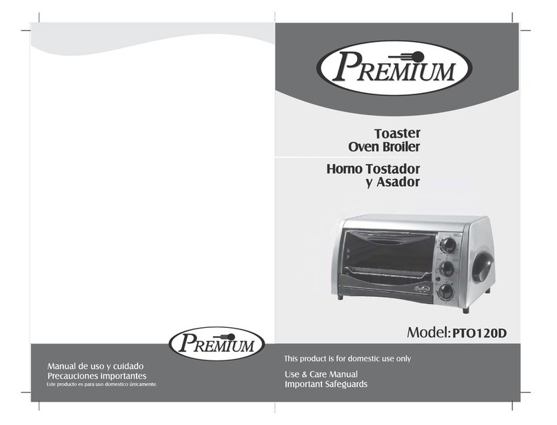 Premium PTO120D Use & care manual