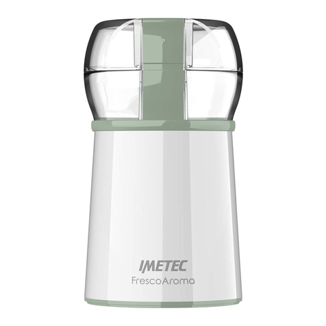 Imetec MACINACAFFE operating instructions