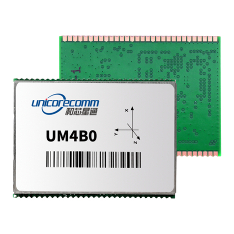 UNICORECOMM UM4B0 User manual