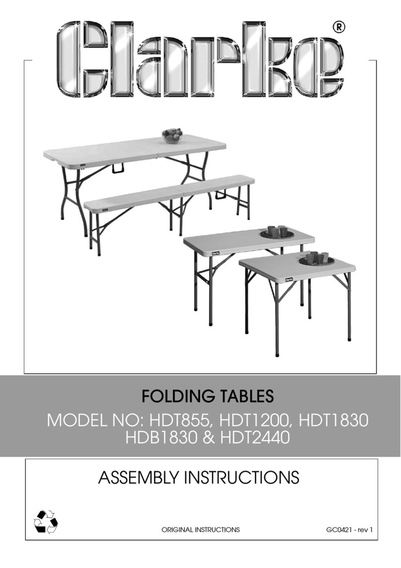 Clarke HDT855 User manual