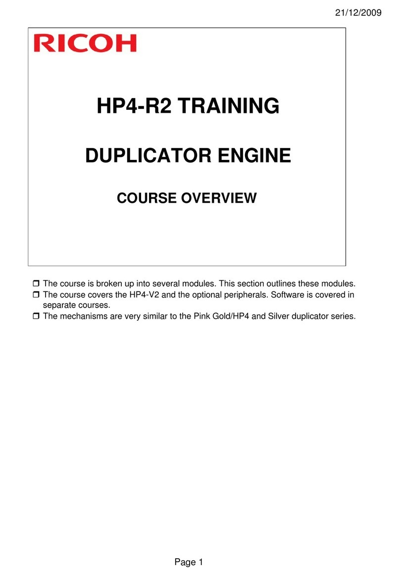 Ricoh HP4-R2 manual