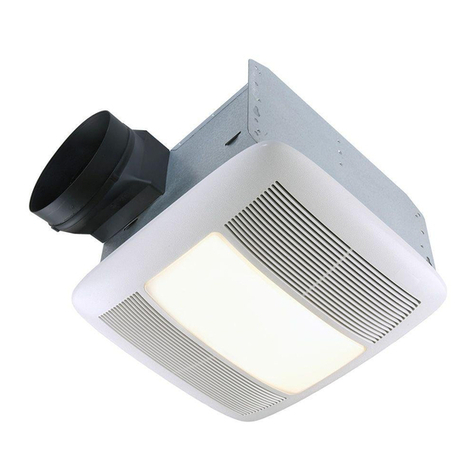 NuTone QTN110LE quick start guide