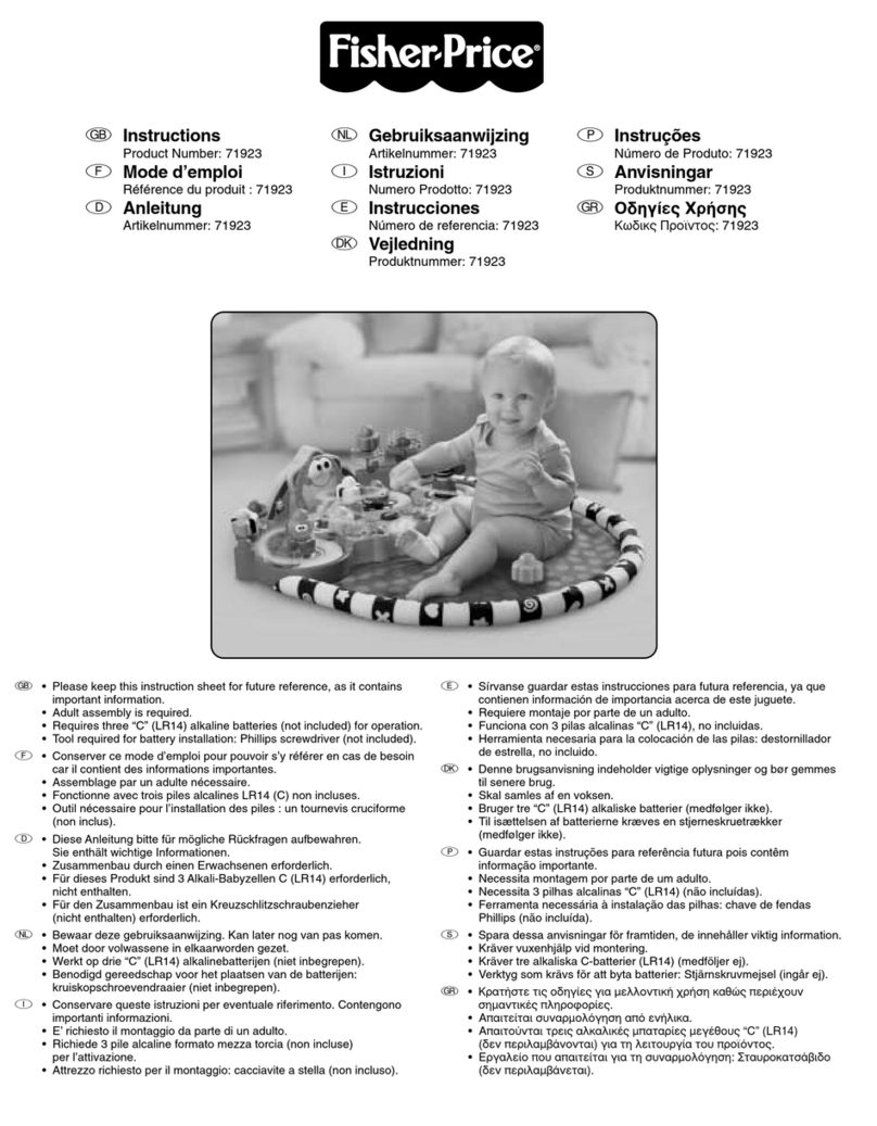 Fisher-Price 71923 User manual